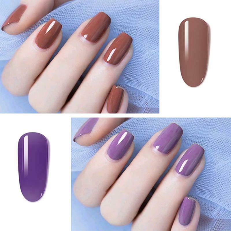8ml 3 In 1 UV Gel Nail Polish Varnish Glitter Pen One Step Manicure Tool Liquid
