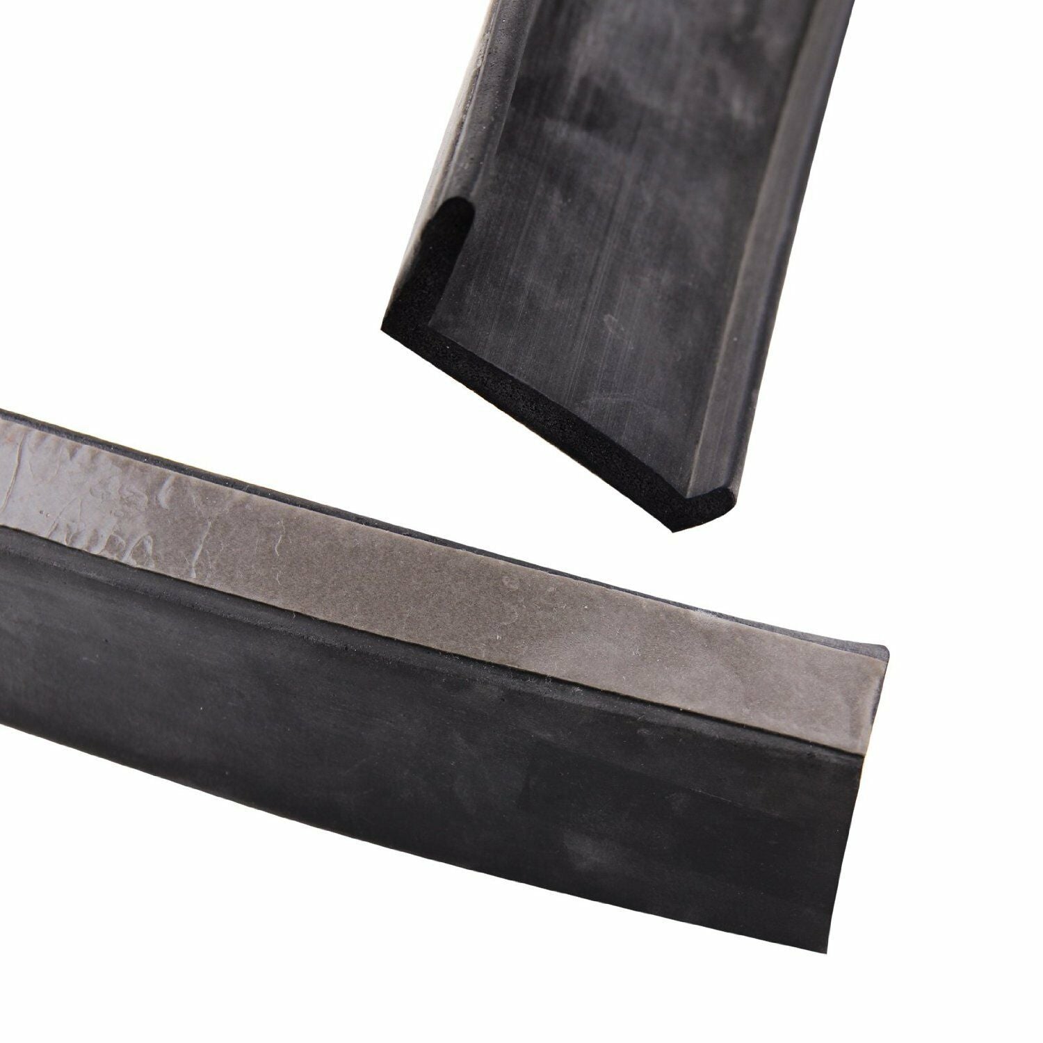 Universal 2.5m Black Car Front Bumper Spoiler Lip Kit Splitter Valance Protector