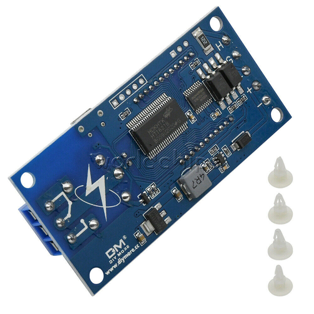 DC5-30V LCD Display Delay Relay Module Mirco USB Industrial Control Smart home