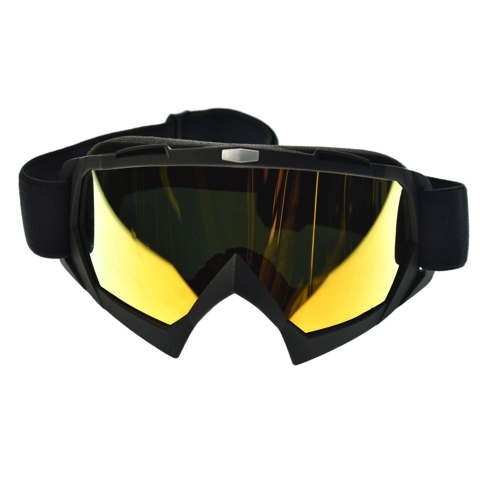 Motorcycle Goggles Riding Motocross Snowmobile Dirt Bike Off Road ATV Red Lens