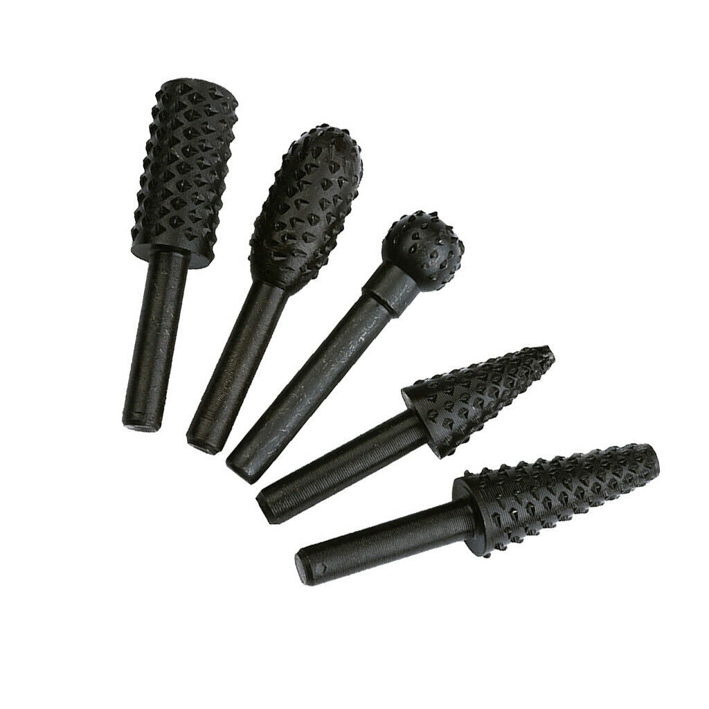Milling cutter set 5 pcs. Rotary Burr 1/4 '' Tungsten Carbide Cutter Grinder