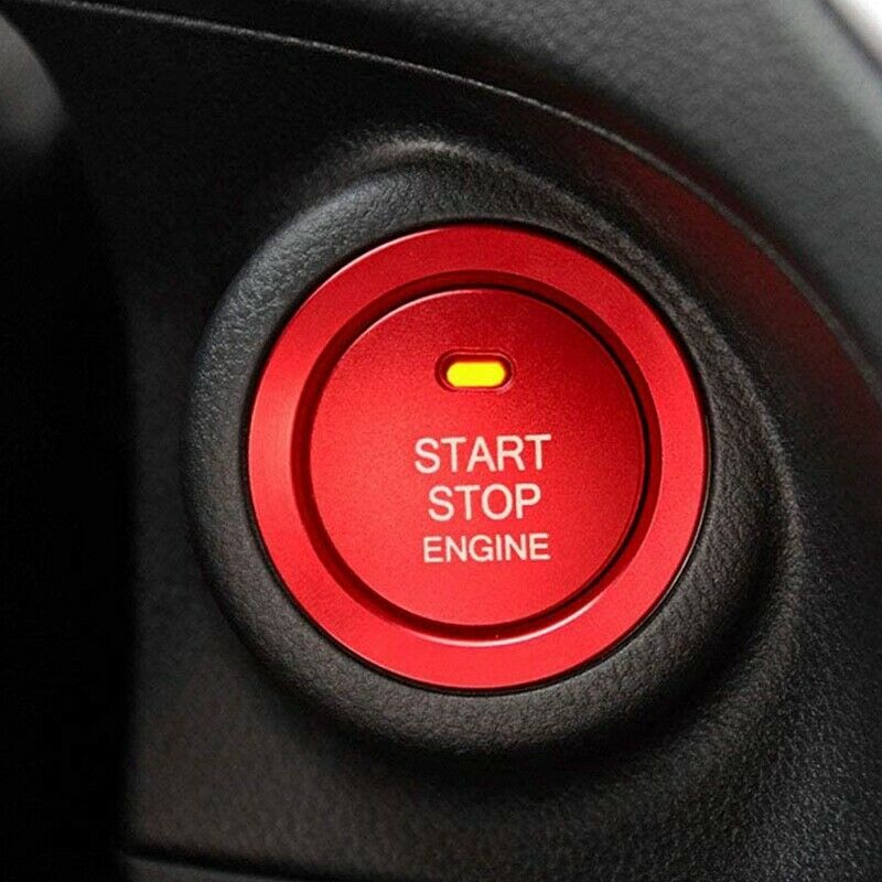2X(Keyless Engine Push Start Button With/Surrounding  Trim Compatible CompaQ4G2)
