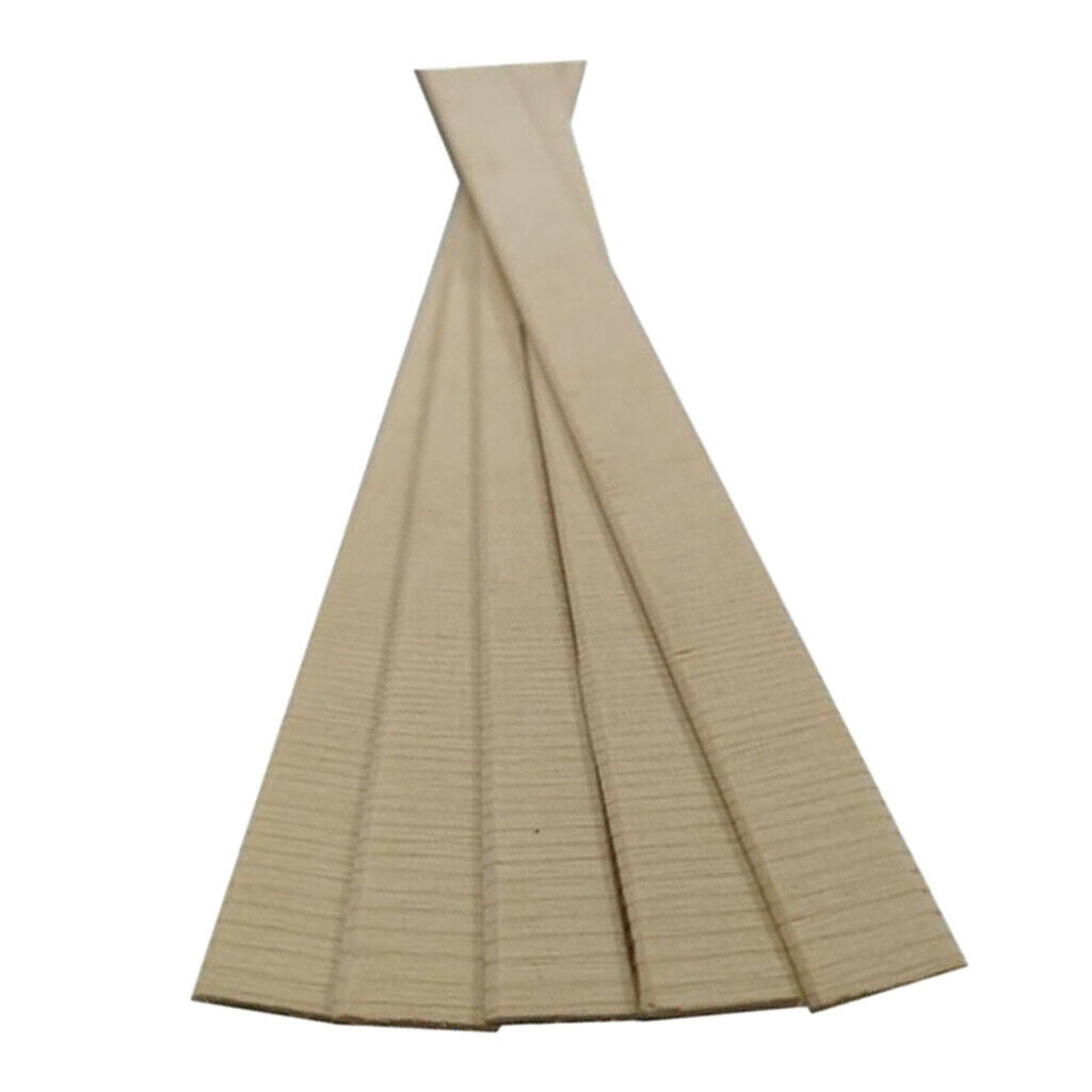 5 Guitar Strip Wooden Lining for Guitar Back Center Reinforcement