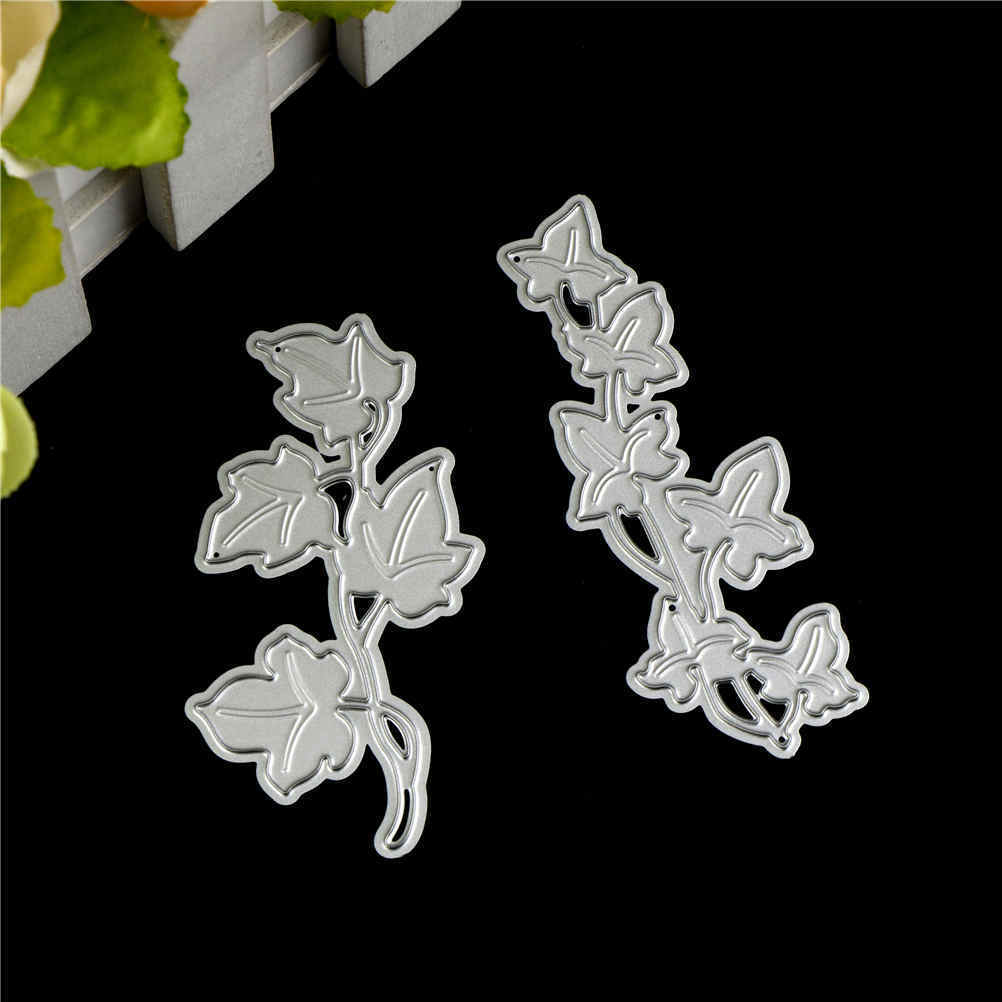 2X Flower Tree Design Metal Cutting Die For DIY Scrapbooking Album Paper C.l8