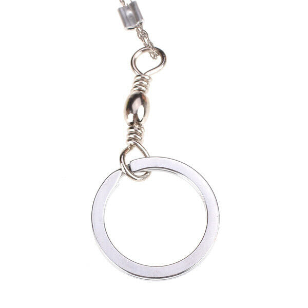 Outdoor Survival Camper Saw Pocket Stainless Steel Two Rings Wire Saw Tool