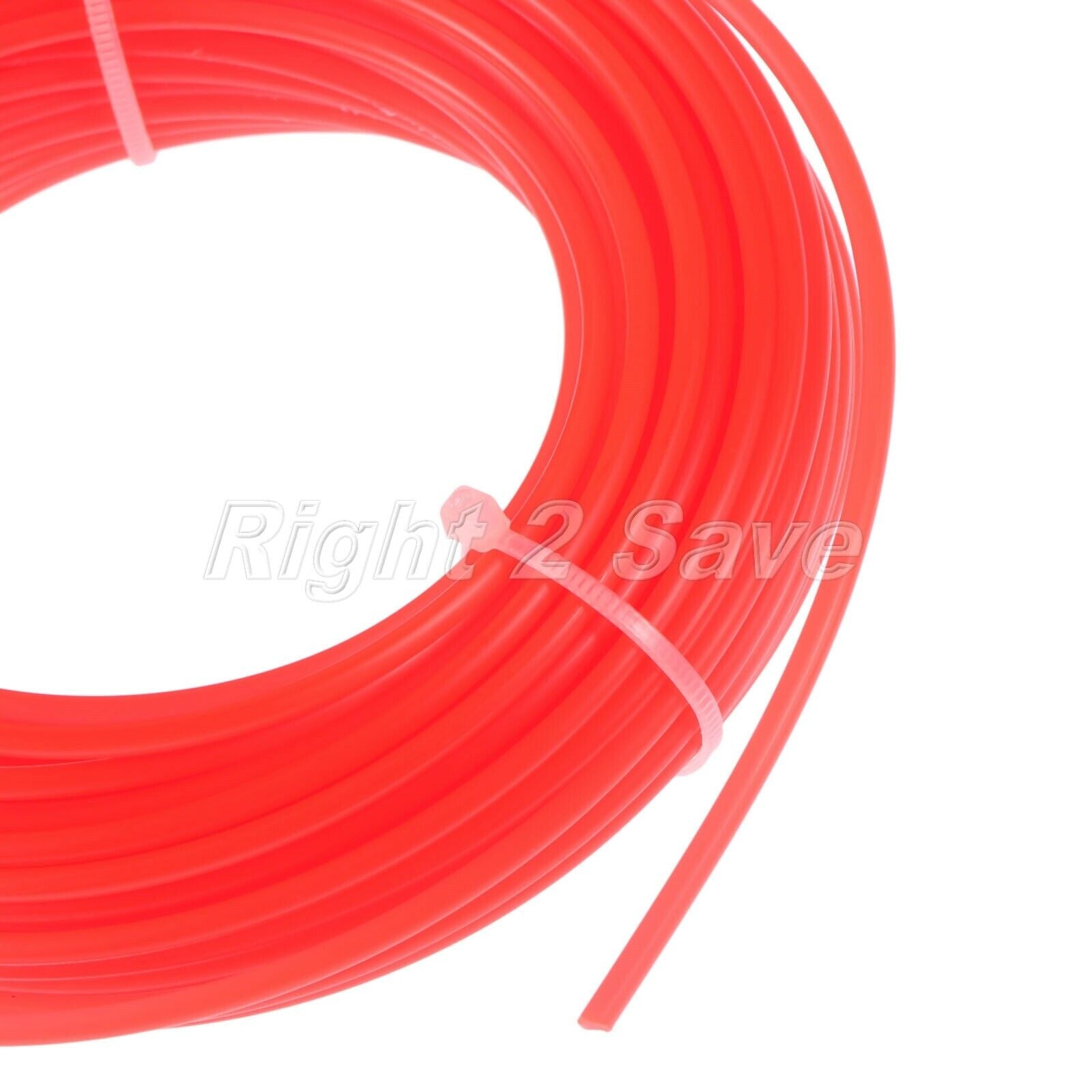 Brush Cutter Parts 2.4*15m Round Nylon Grass Trimmer Cutting Line Replacement