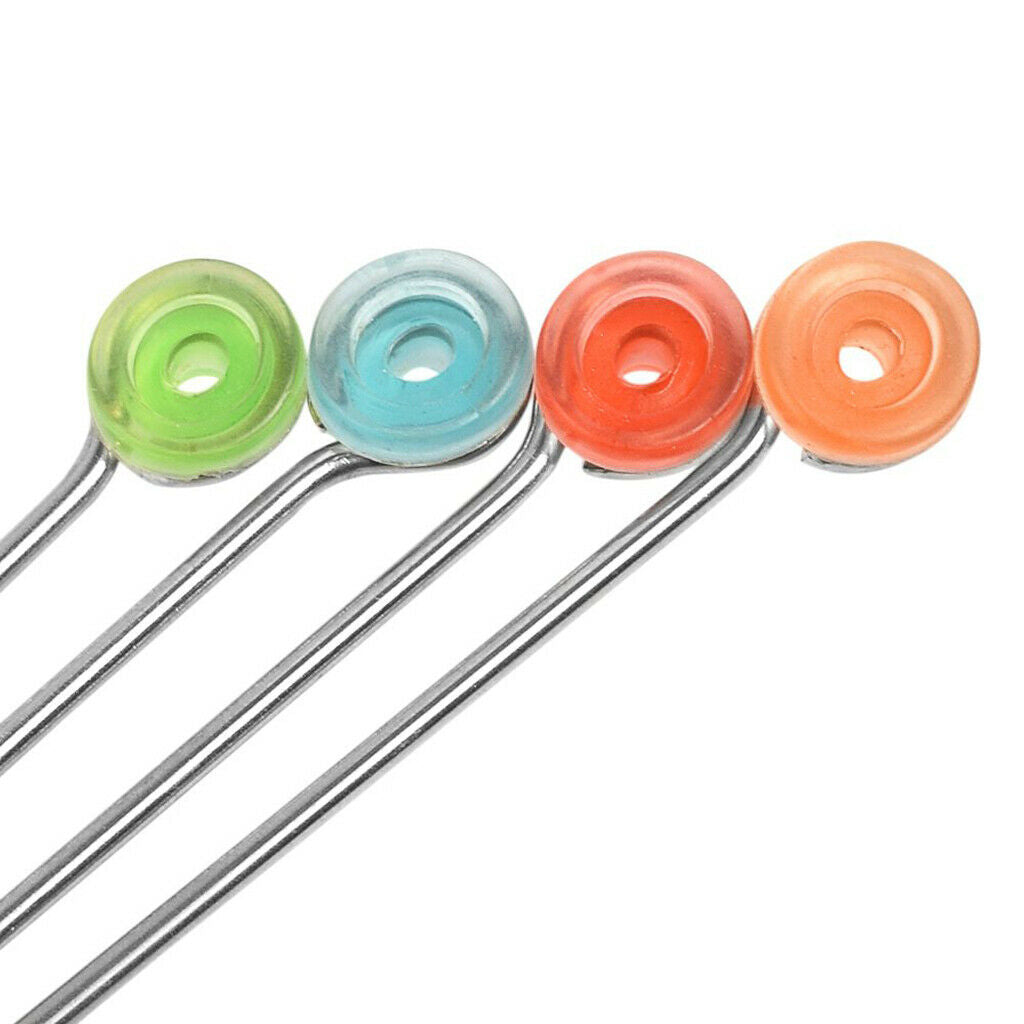 100PCs Colorful Plastic Grommets Nipples for Tattoo Machine Needles Supplies