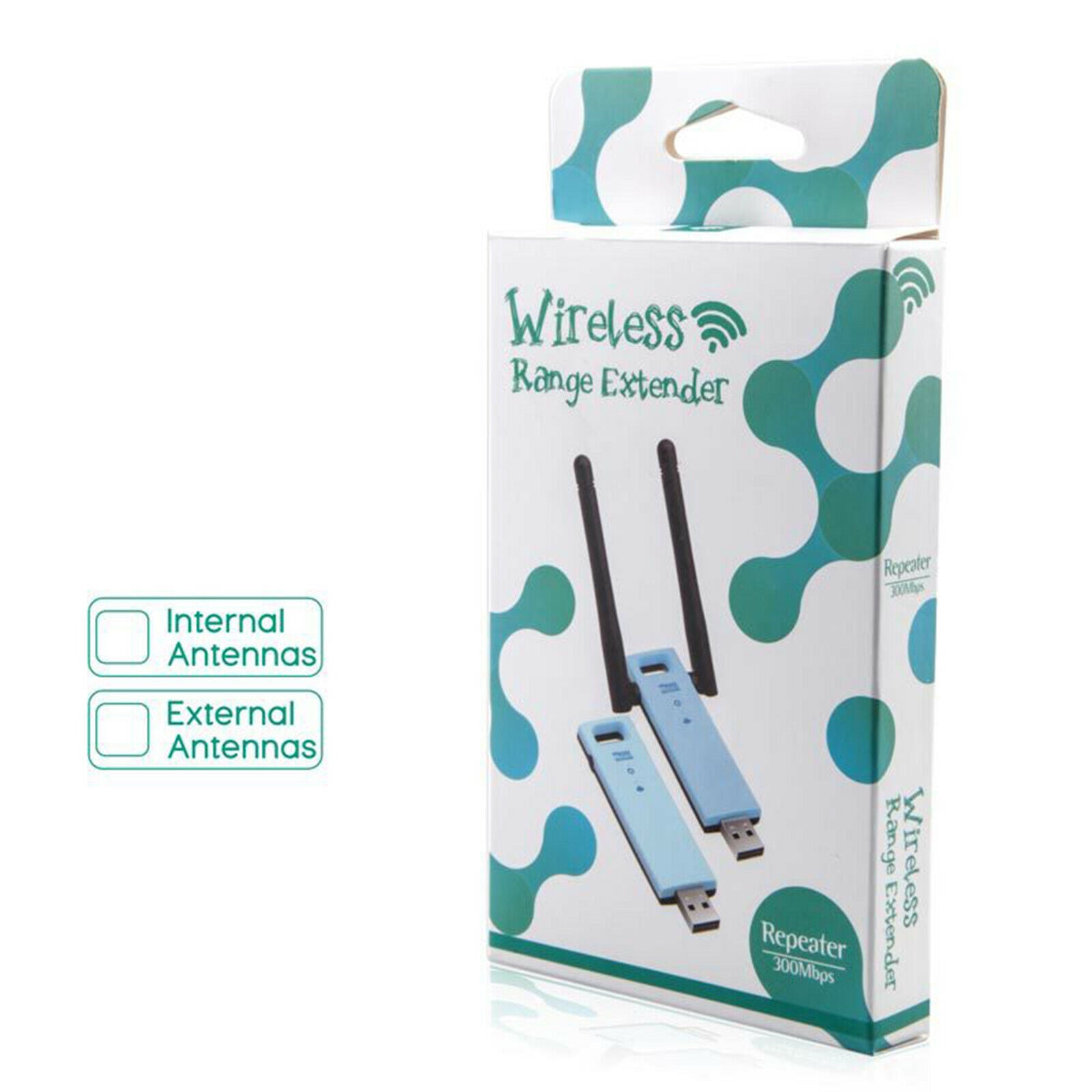 Wireless Repeater Double Band Signal Amplifier USB WiFi Adapter for Notebook