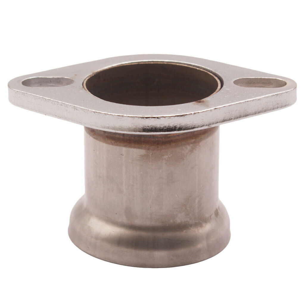 Stainless Steel Pipe to 2.5"inch 2 bolt Reducer Downpipe Turbo Exhaust