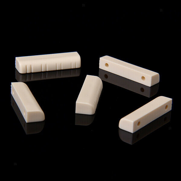 Pack of 5 Mandolin Bridge Nut Slotted for Luthiers Supplies