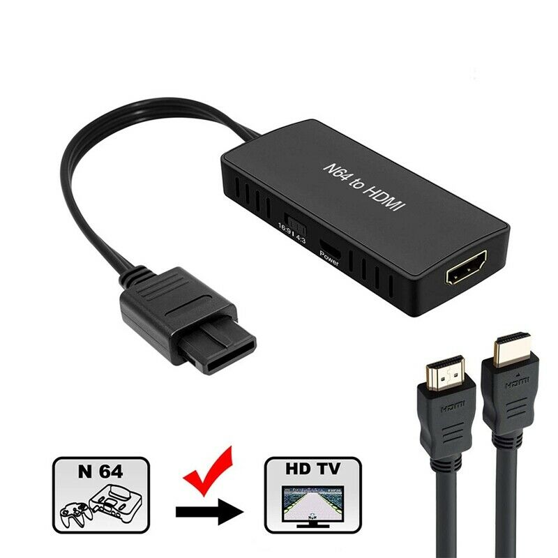 For N64 to MI-Compatible Converter, Support 16:9 and 4:3 Convert, MI-CompatiblC8