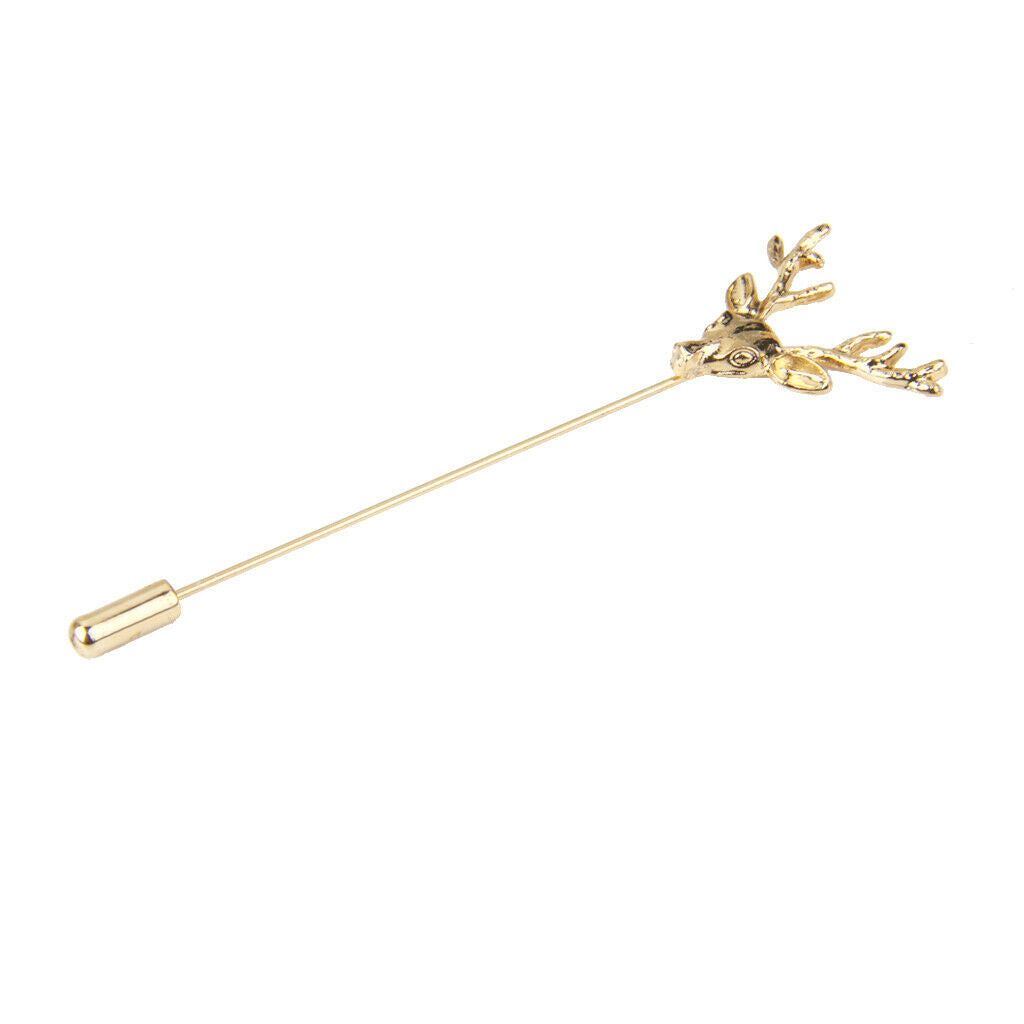 Novelty Golden Deer Head Shape Costume