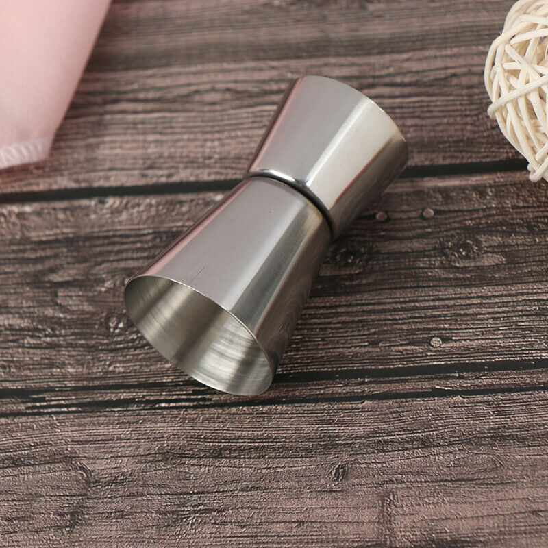 15/30 Ml Stainless Steel Cocktail Shaker Cup Bar Dual Shot Drink Spirit M.l8