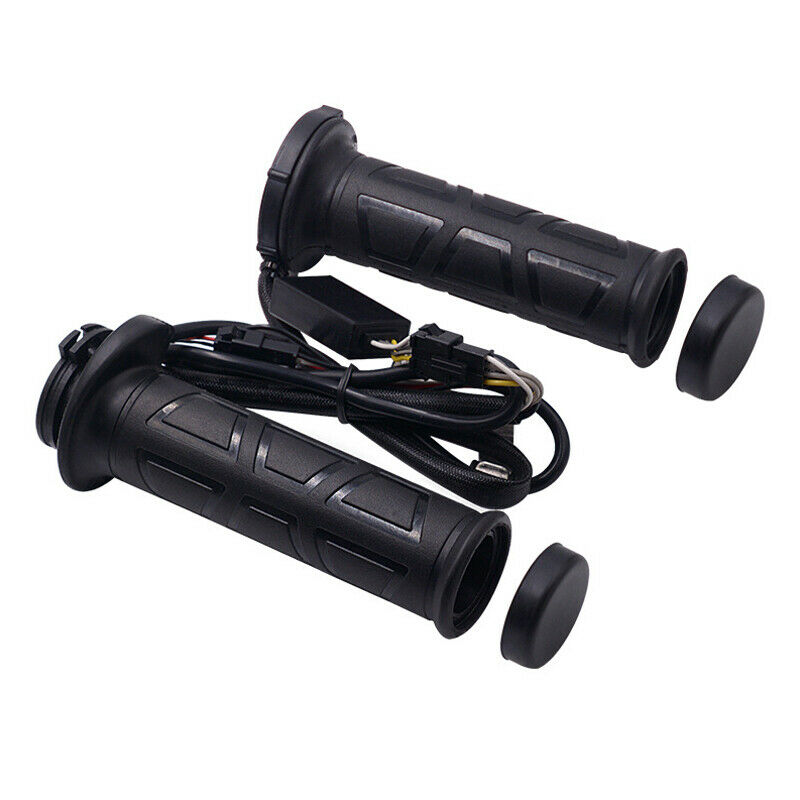 2x Upgrade Adjustable Motorcycle Bikes Heated Handle bar Motorbike Heating Grips