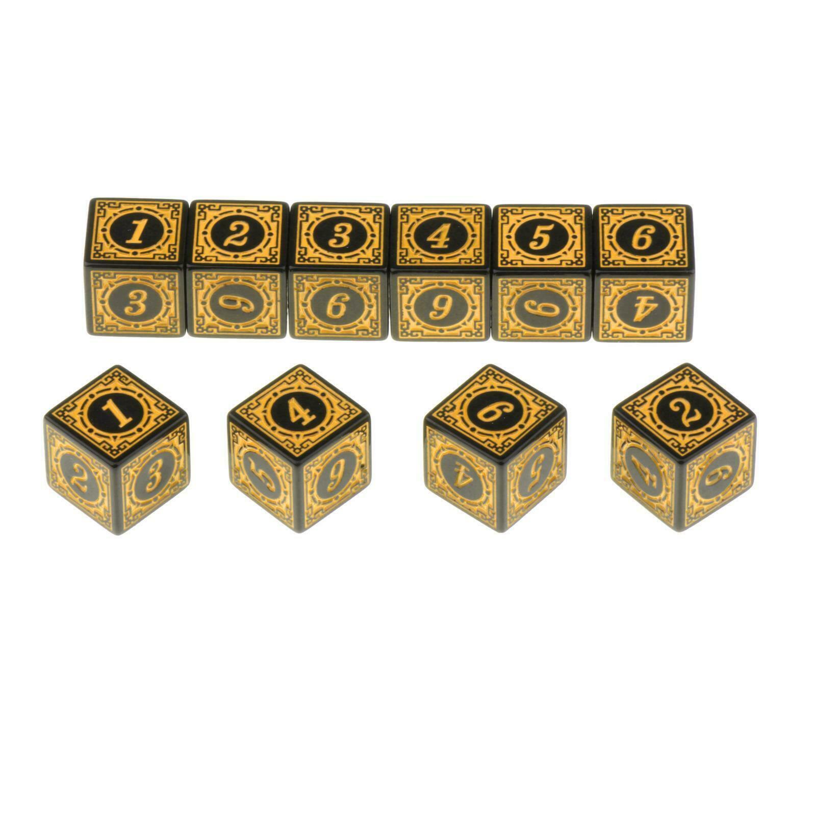 50pcs Dices Table Role Tabletop Party Entertainment Dice Gifts for Kid