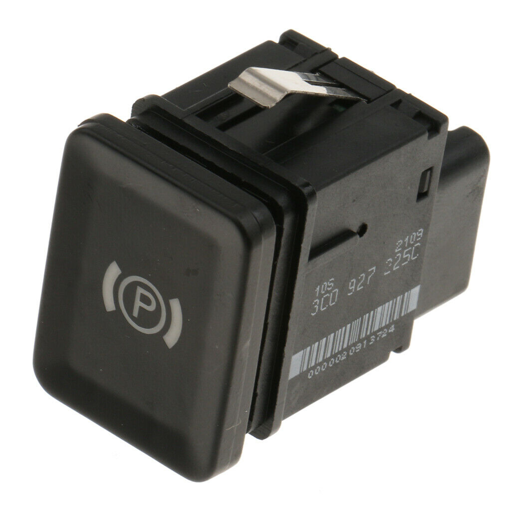Black Electronic Handbrake Parking Brake Button Switch For VW Passat CC