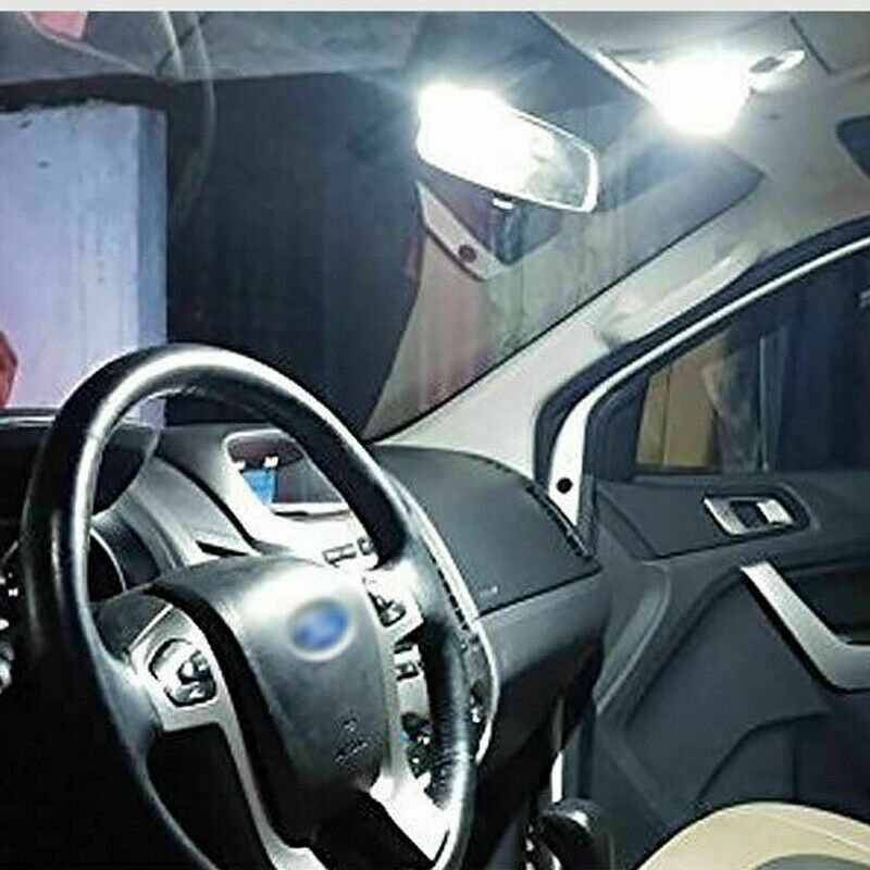 4x White LED Interior Map Dome Trunk Lights 31mm DE3175 DE3022 Festoon Bulbs