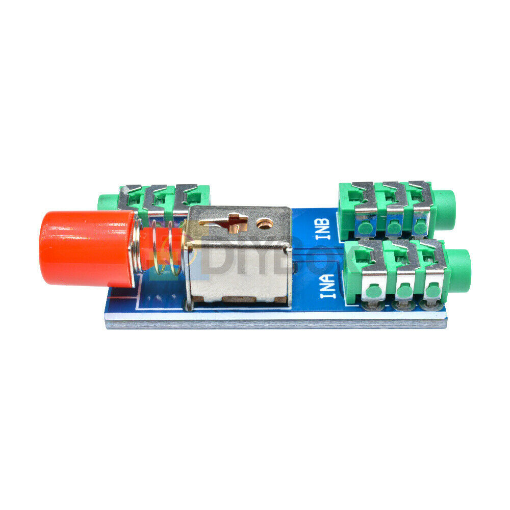 Audio Switching Board Precise 3.5mm Audio Input Block 1-to-2 or 2-to-1 D
