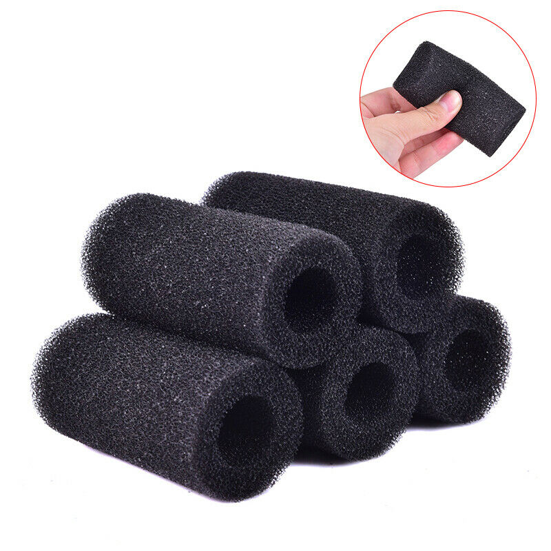 5Pcs L Size Black Sponge Aquarium Filter ProtectorCover For Fish Tank Inl.l8