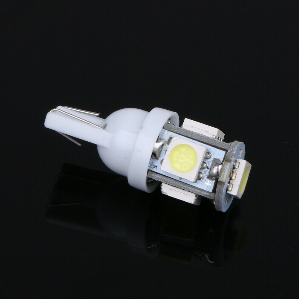 5 X T10 5050 5SMD Instrument Lights License Plate Lights Car Lights @