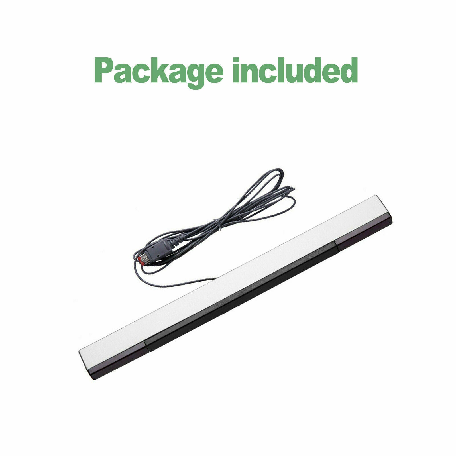 Wired Remote Motion Sensor Bar IR Infrared Ray Inductor for Nintendo Wii U/ Wii