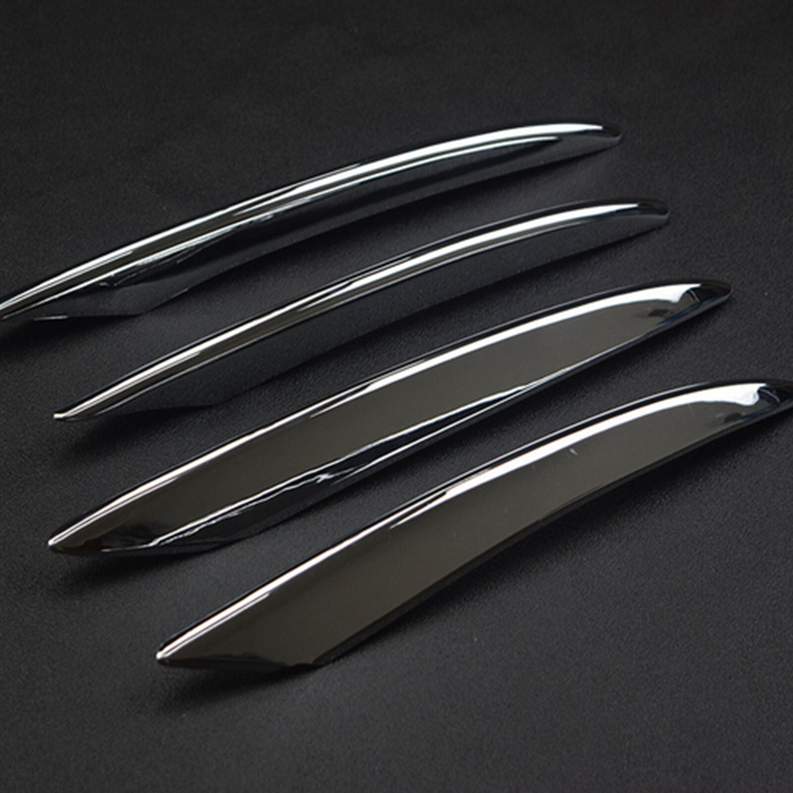 Chrome Front Fog Light Cover Trims For Mercedes E-Class 2017-2020 Accessories