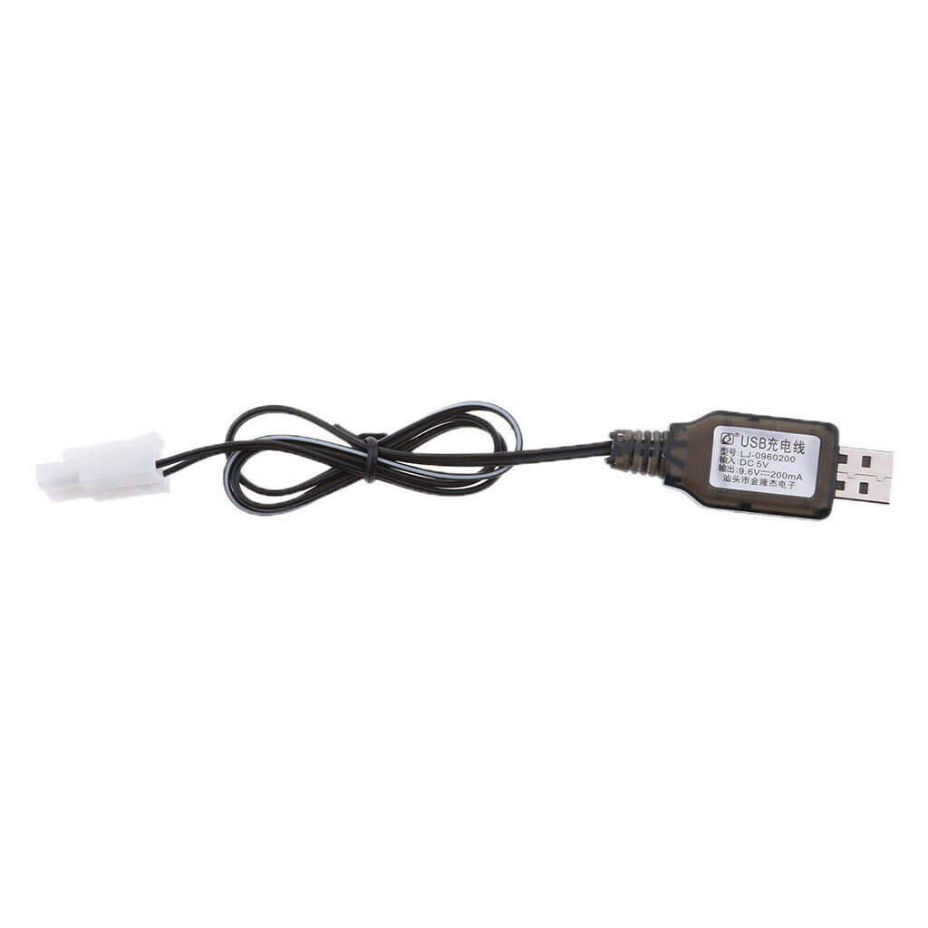 Universal 9.6V USB to L6.2-2P Female Plug NI-MH/Cd Battery Charging Adaptor