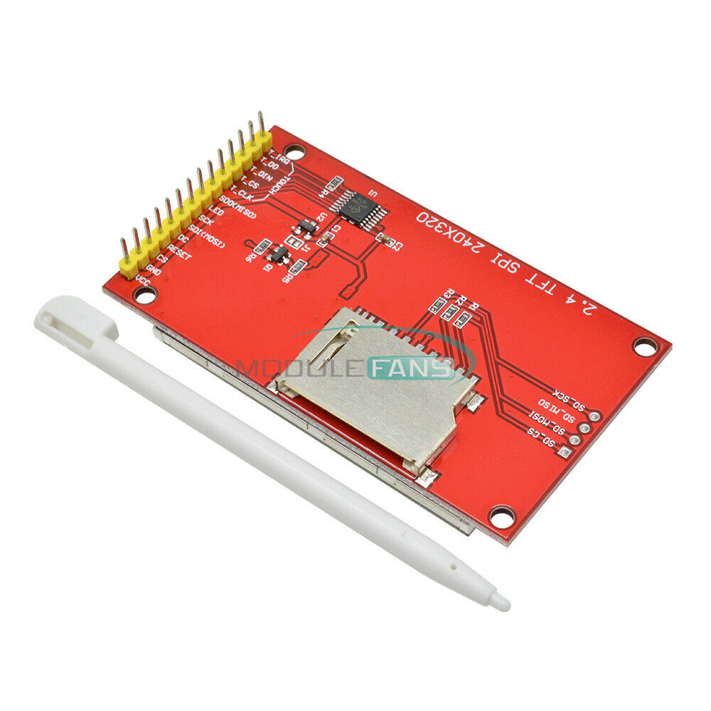 2.4" SPI TFT LCD Touch Panel Serial Port Module with PBC ILI9341 3.3V 240x320
