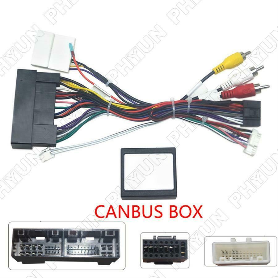 16PIN Car Radio Wiring Harness w/ Canbus For Hyundai Elantra Santa Fe IX45 KIA