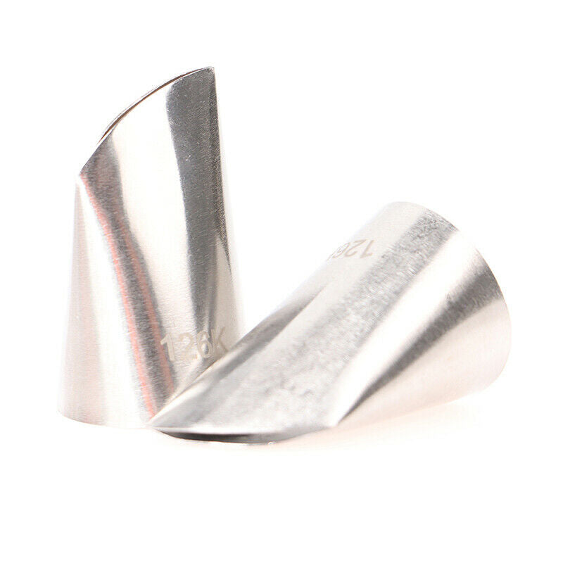 126K Rose Petal Icing Piping Nozzles Stainless Steel Baking Pastry Tips T.l8