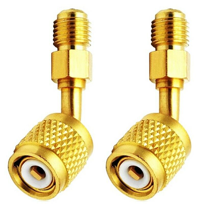 Air Conditioner Fluoride Filling Joint Split System Port Adapter 1/4 to 5/16 CW2