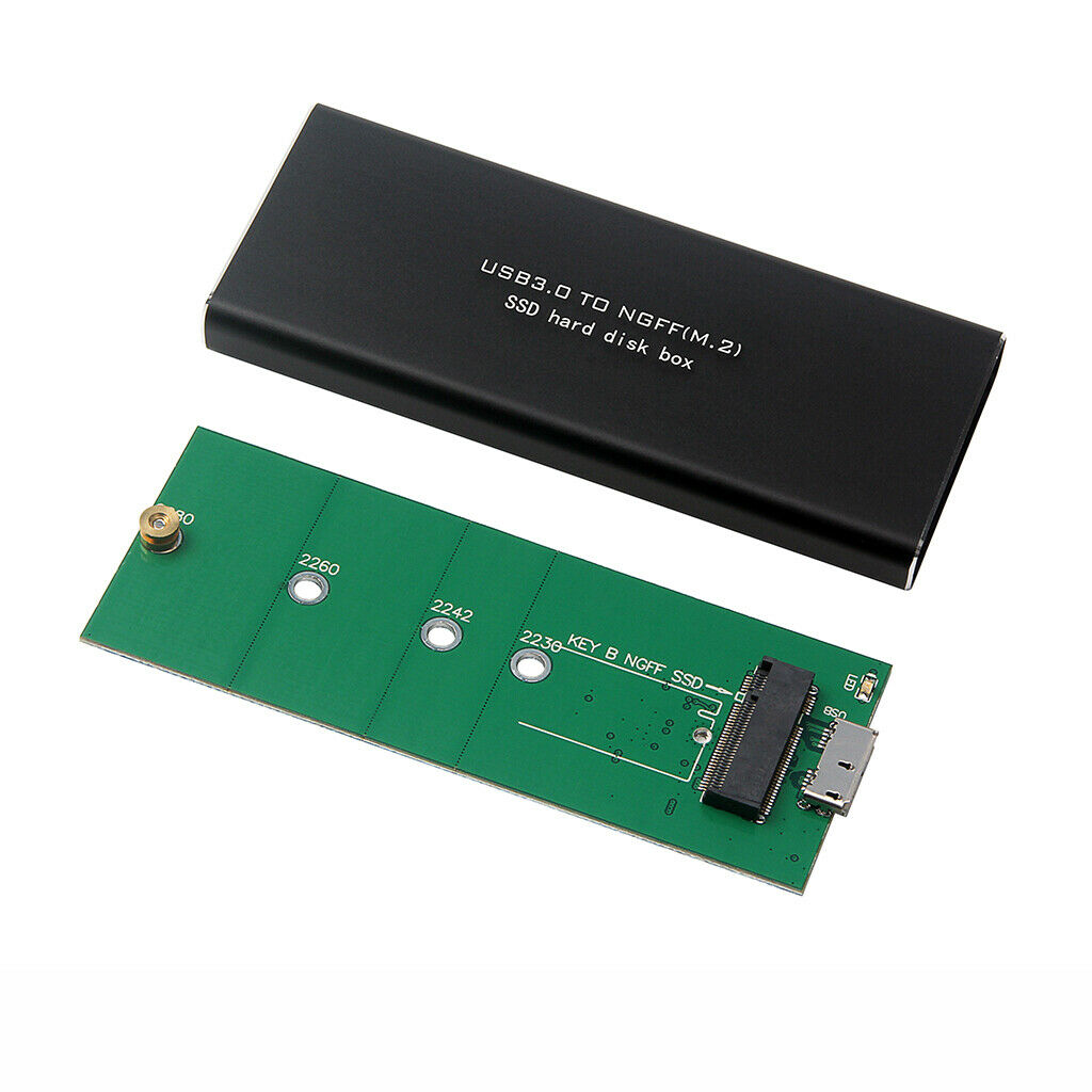 USB3.0 HDD Hard Drive M.2 TO USB SSD SATA High Speed Mobile Disk Box Cases