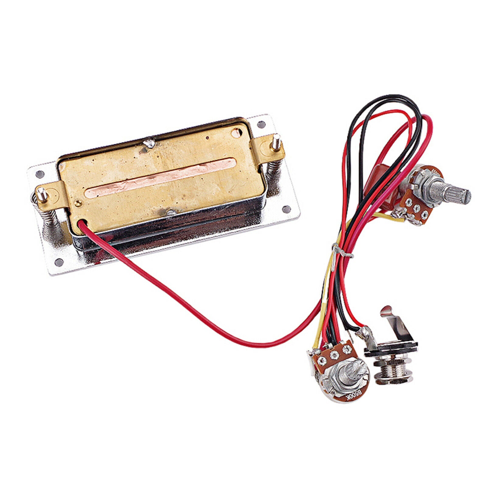 Pre-wired Double Coil Guitar Pickup Harness Kit Guitar Humbucker Pickup