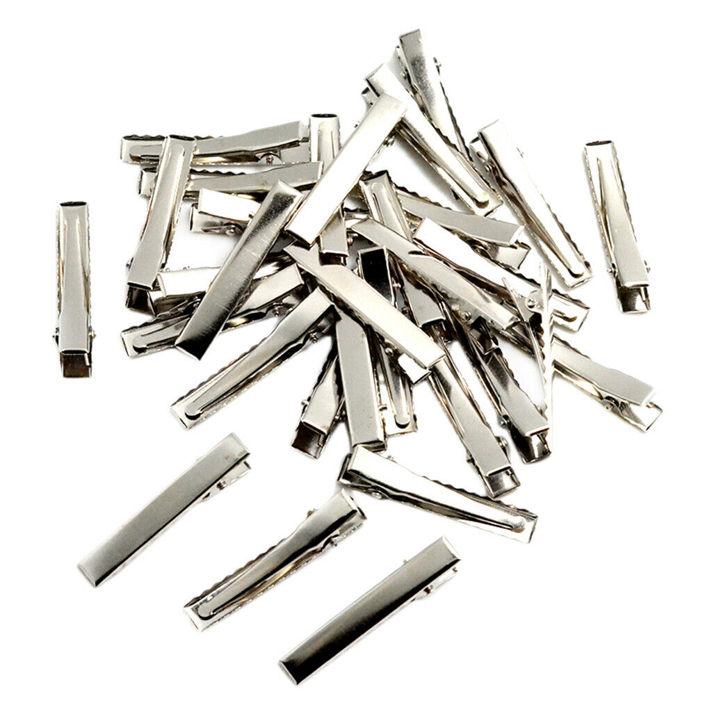 45mm Alligator Hair Clip Metal Hair Clip DIY Hair Clips - 30Pack