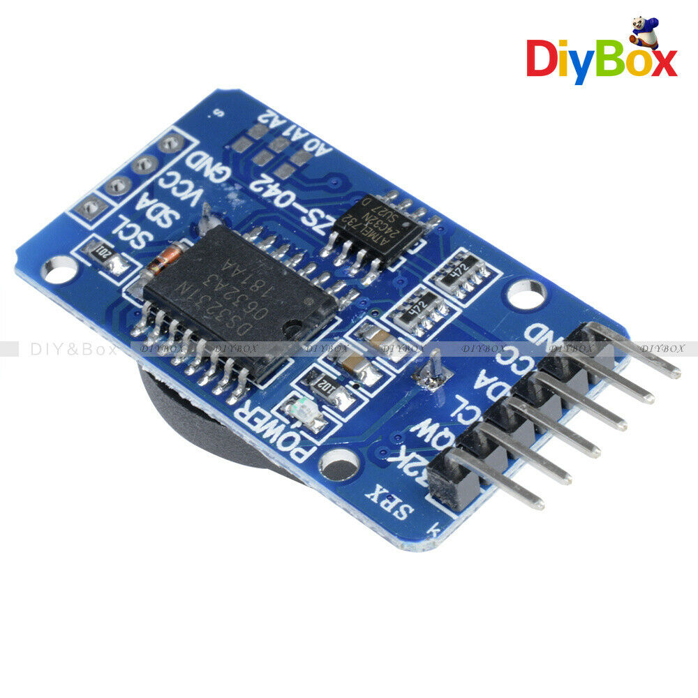10PCS DS3231 AT24C32 IIC Precision Real Time Clock RTC Memory Module for Arduino