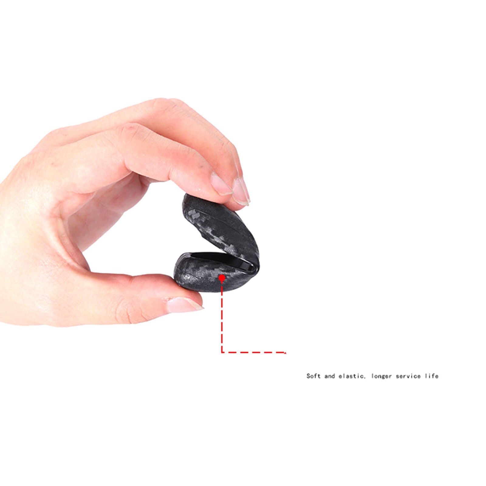 For Mercedes-Benz A/B/C/E/S/G-Class Carbon Fiber Smart Key Fob Case Cover Chain