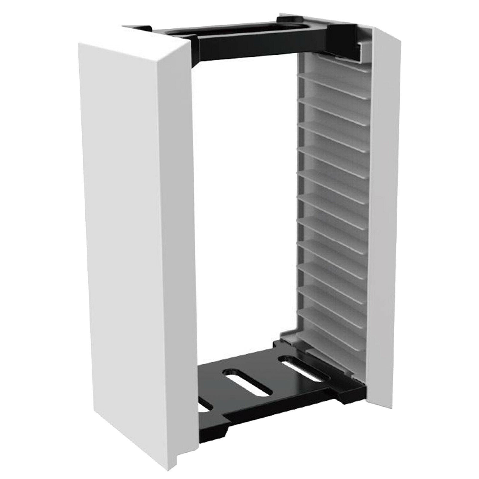 12 Games Disc Tower Stand Storage Holder for   5,Quick and Easy to
