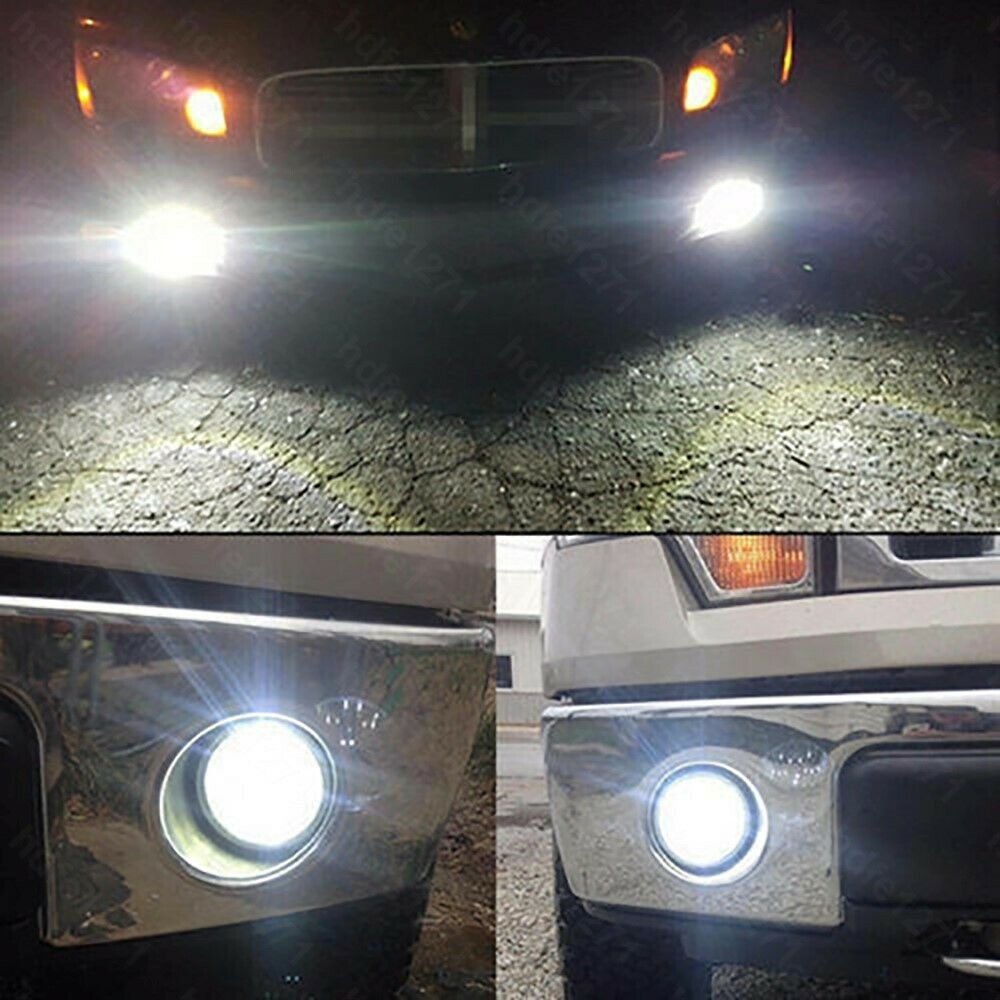 6X White LED Headlight Fog Light Bulb Upgrade Combo Replace fit GMC Acadia 07-12