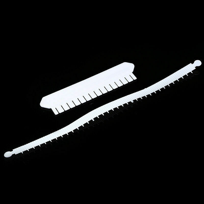 Cake Ruler Plastic White Garland Border Decorating Marker Set Cake Baking Mold