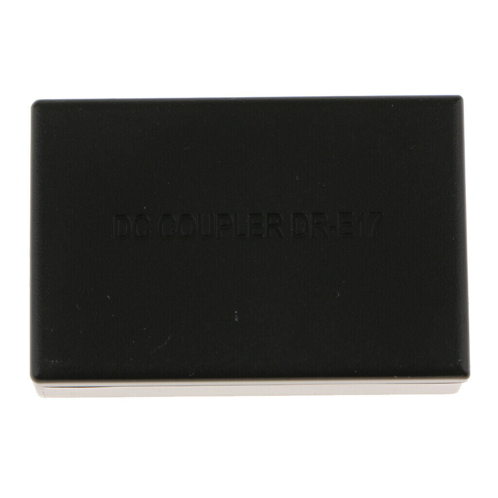 DR-E17 DC Coupler Dummy Battery Pack Fit CA-PS700 Adapter for Canon M3 M5