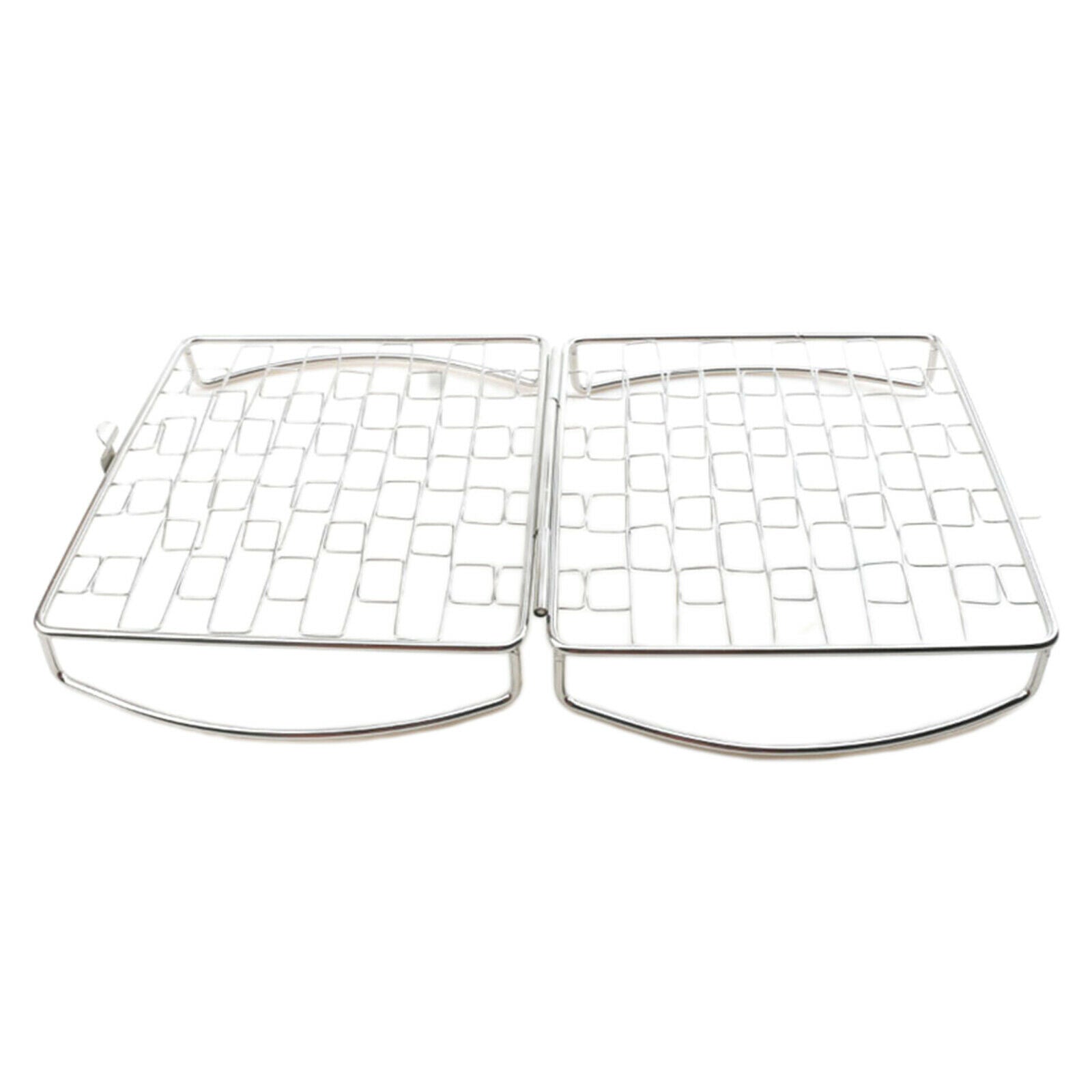 Portable Barbecue Grilling Basket Fish Meat Steak Foldable Grill Net Tool
