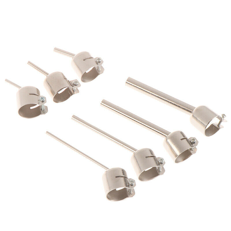 7pcs 850 Series Hot Air Gun Nozzle Lengthen Type 45 Degree Tilt BGA WeldingY1