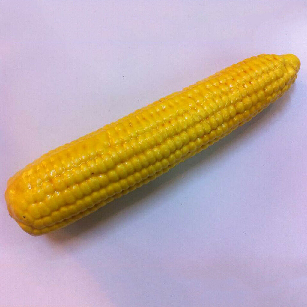 Realistic Artificial Lifelike Plastic Vegetable Kitchen Decor of Corn New