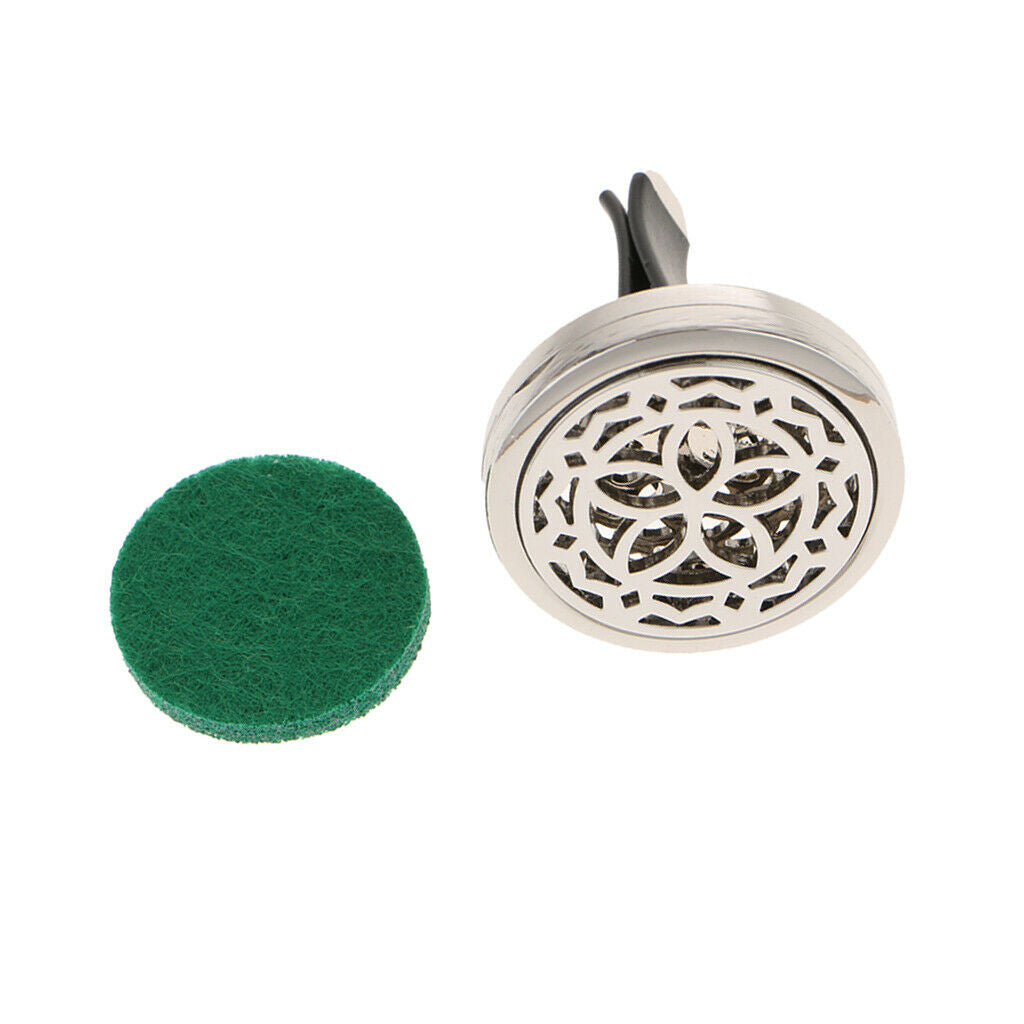 Auto Car Air Freshener Vent Clip Air Outlet Perfume Lasting Fragrance 7