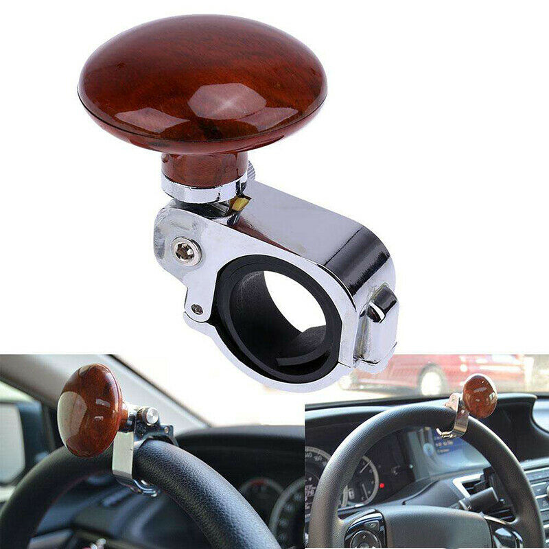Auto Car Power Steering Wheel Aid Suicide Spinner Knob Handle Power Universal