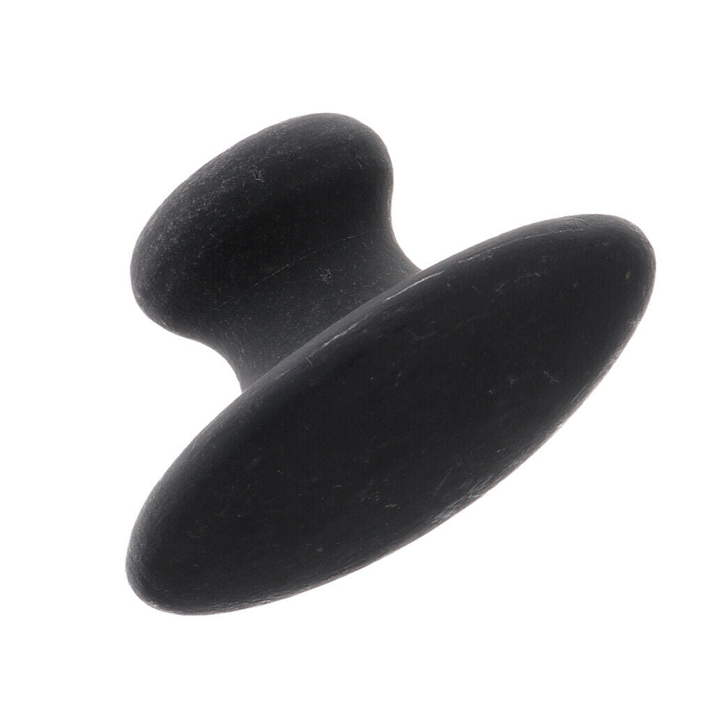 11 Pieces Massage Stone Natural   Basalt Hot Rock for Spa Gua Sha