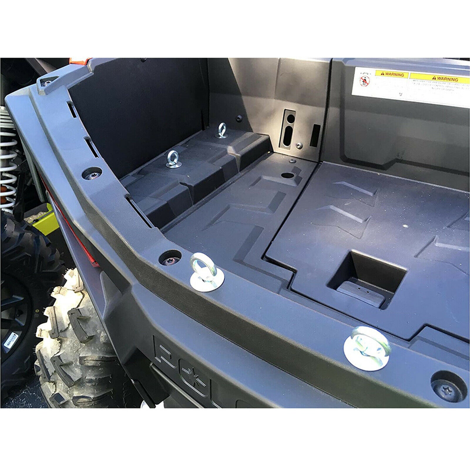 4 Pieces Anchors Tie Down for Polaris RZR Lock and Ride ACE Accessories