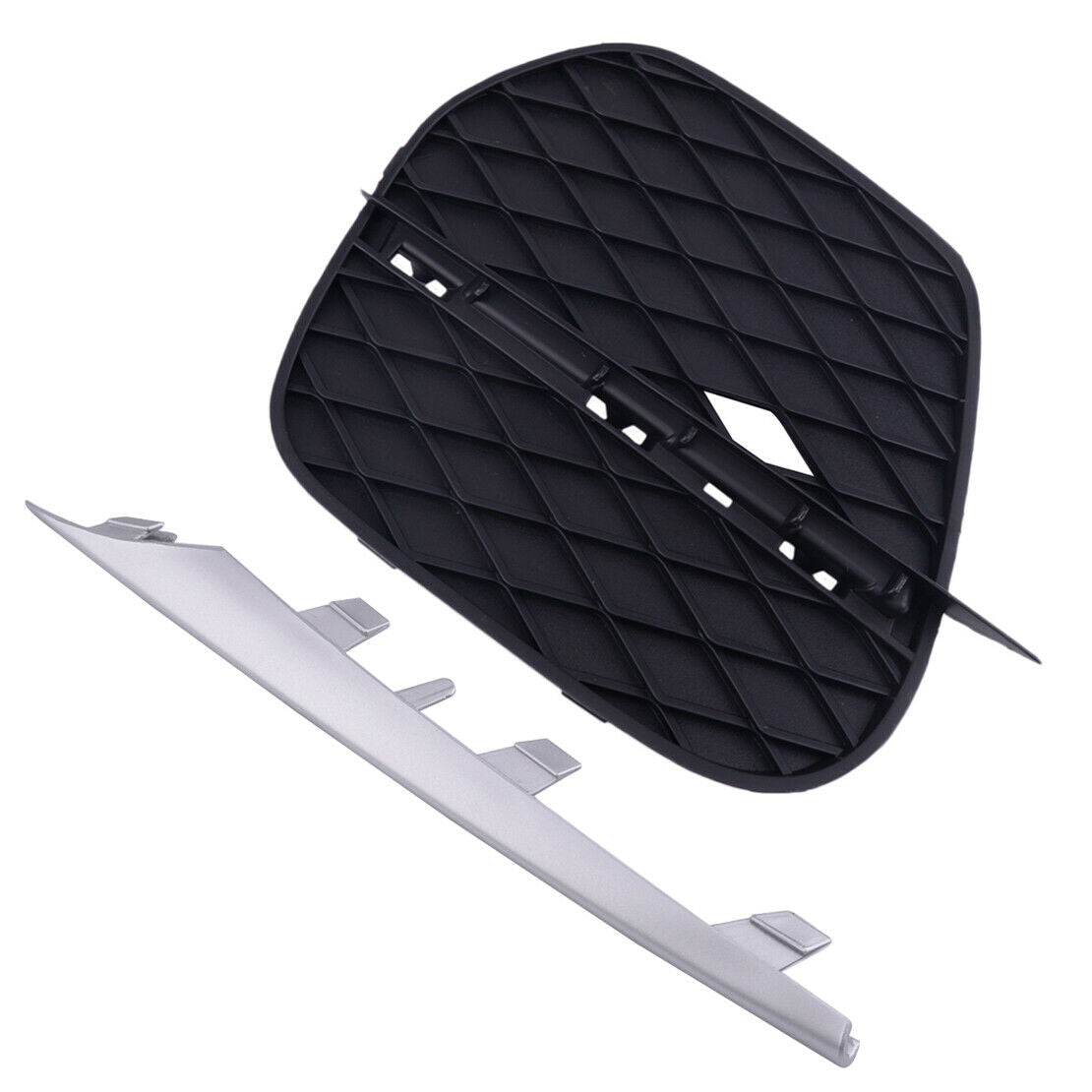 Left Side Front Bumper Grille Cover Chrome Trim Fits For BMW X5 E70 2011-13