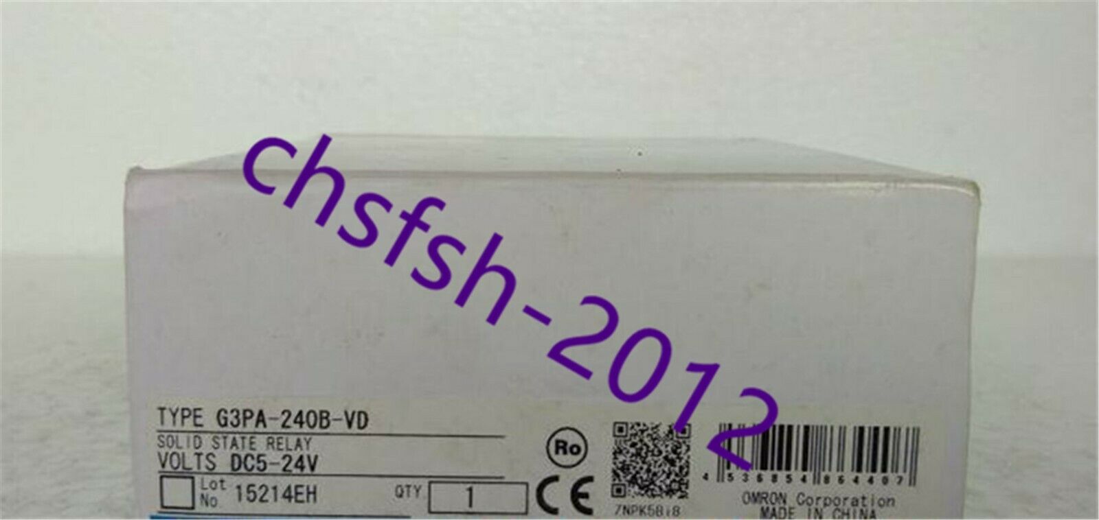 1 pcs New IN Box Omron G3PA-240B-VD Solid State Relay
