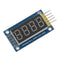 4-Digit LED Display Boards Nixie Tube 595 Drive Module Red Light